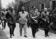 Gunsche walking behind