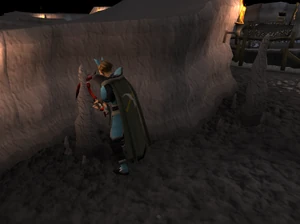 Mining stalagmite