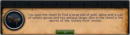 Stronghold of Player Safety Reward