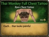 Thai Monkey Full Tattoo