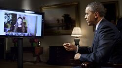 Barack Obama hangout