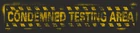 Underground condemed testarea