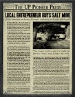 Underground trophycase newspaper