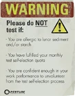 Underground warning whitegel