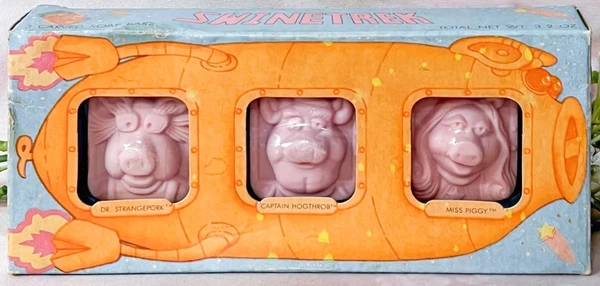Hallmark 1981 soap pigs in space set