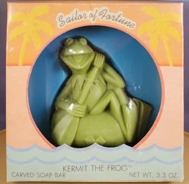 Hallmark 1981 soap sailor of fortune kermit