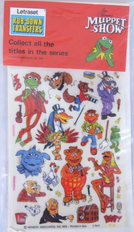 Letraset muppet 10