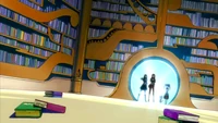 Team Erza enter the library