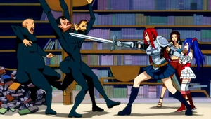 Team Erza vs. Jiggly Butt Gang