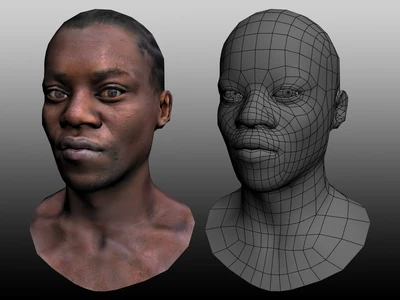 Game model african man by andyckh-d4vez3s