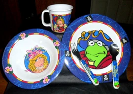 Selandia 1996 muppet treasure island dinnerware 1