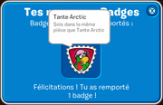 Unlucky Penguin-Pal Aunt Arctic Stamp