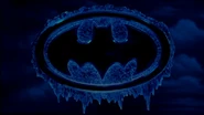 Frozen Batman Logo