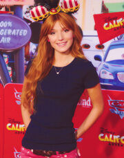 Bella at disney land