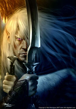 Drizzt-do-urden-by-ilacha