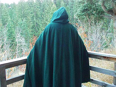 woollen cloak