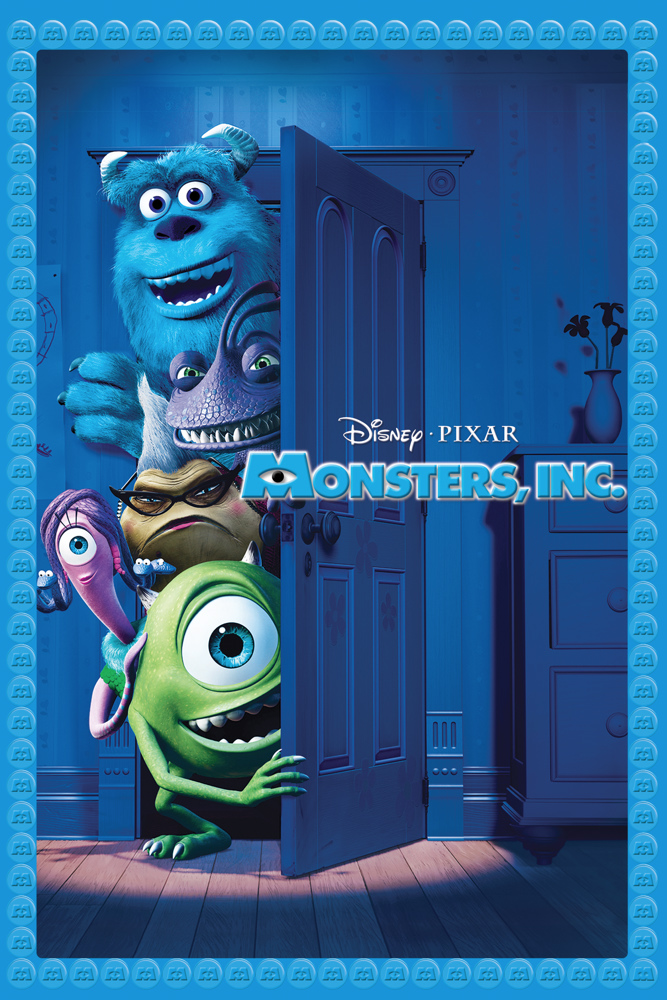The characters from Monsters Inc . presented in the audiodescriptoin