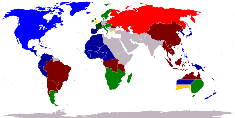 Image - A World of Difference Cold War Alliance Map.png - Alternative ...