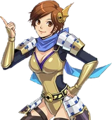 Nene (Pokémon Conquest) (Rank 1 - Concept Art -Large)