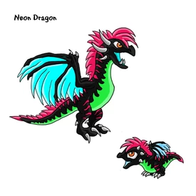 Neon Dragon.