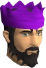 Purple partyhat chathead