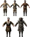 Russian character models WaW