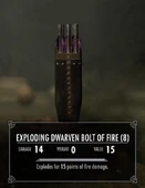 Explodingdwarvenboltoffire