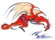 Amano red dragon2