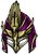 Helm coeurs pourpres