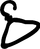 Wire Coat Hanger Icon