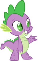 Canterlot Castle Spike 5