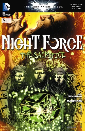 Cover for Night Force #5