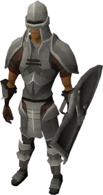 Iron armour set (lg) equipped