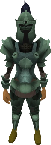 Adamant armour set (lg) equipped