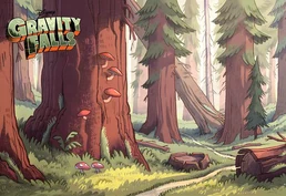 Game postcard creator forest