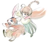 Namingway and Palom DS Art