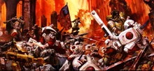 Vostroyan Firstborn vs. Tau