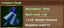 Combat cloak