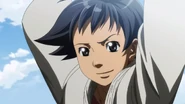 A smiling Makoto. A rare site indeed