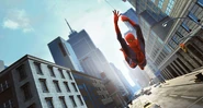 The-Amazing-Spider-Man-Swinging-Through-Manhattan
