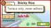 Sticky Rice withered