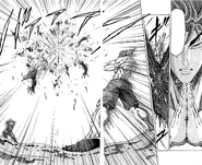 Toriko destroying GT Robo with Kugi Punch