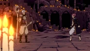 Natsu Dragneel Confronts Byro Cracy