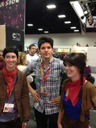 Colin Morgan Comic Con 2012