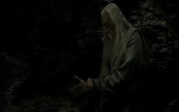 Dumbledore cutting himself Cave