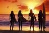 Surf-and-sunset