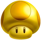 Golden Mushroom NSMB2