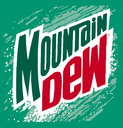 mountain dew vintage logo