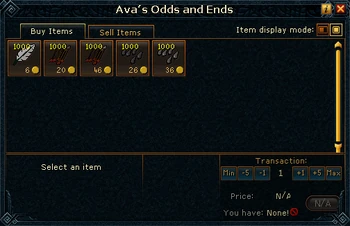 Ava's Odds and Ends stock