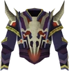 Dragonbone mage top detail